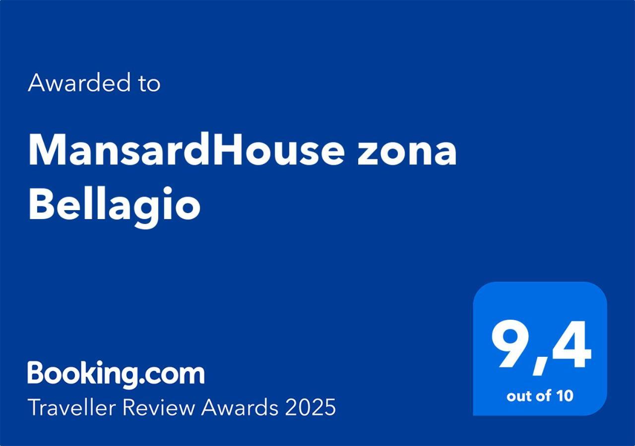 Apartmán Mansardhouse Zona Bellagio Magreglio Exteriér fotografie